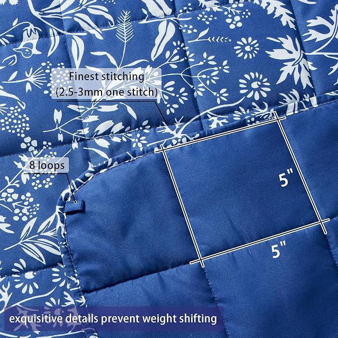 yescool Weighted Blanket for Adults Cooling Heavy Blanket for Sleeping Perfect - Image 5