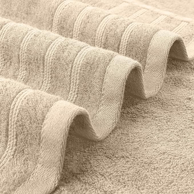 Avalon Towels Bath Towels Set of 4, Size 30 x 60 Inches, Highly Soft and - Image 4