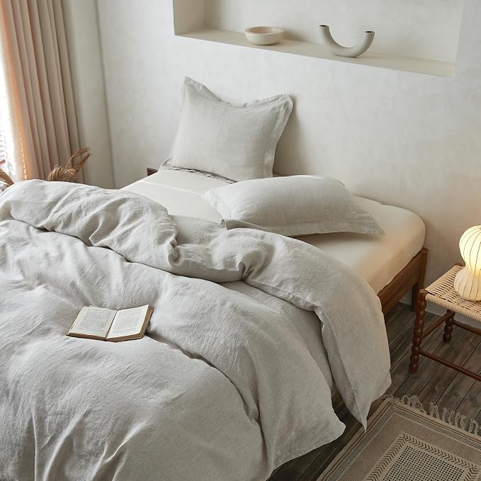 Simple&Opulence 100% Linen Duvet Cover Set - Image 6