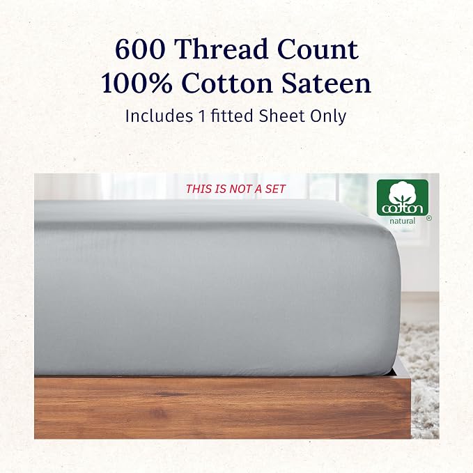 California Design Den Queen Size Fitted Sheet Only - Image 4