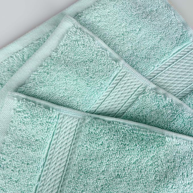 SUPERIOR Egyptian Cotton Pile Bath Sheet Set of 2, Ultra Soft Luxury Towels - Image 6