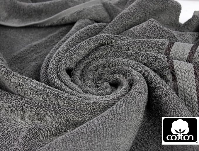 Cotton Craft Ultra Soft 12 Pack Wash Cloths 12x12 Charcoal Weighs 2 Ounces Each - Image 6