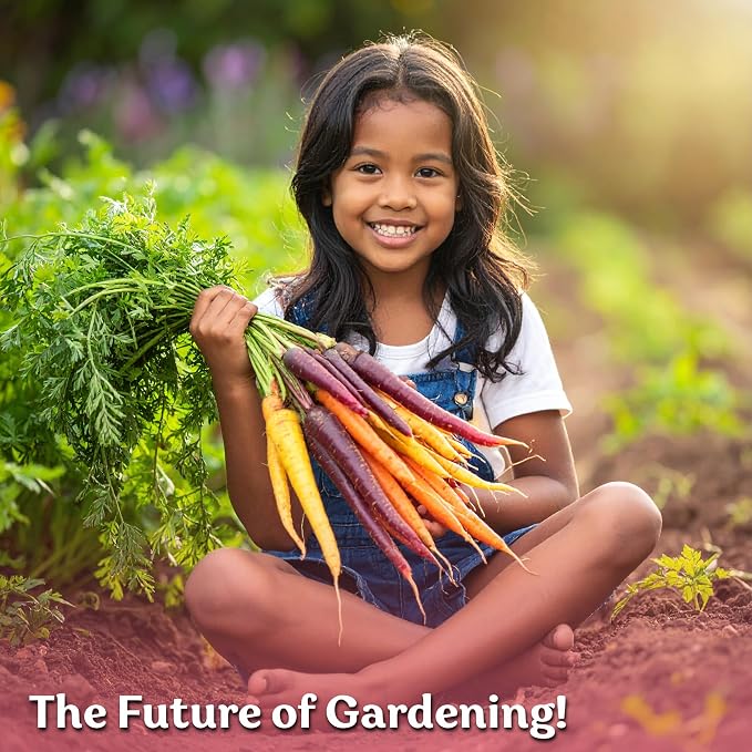 KVITER 1, 000 Rainbow Carrot Seeds - Image 8