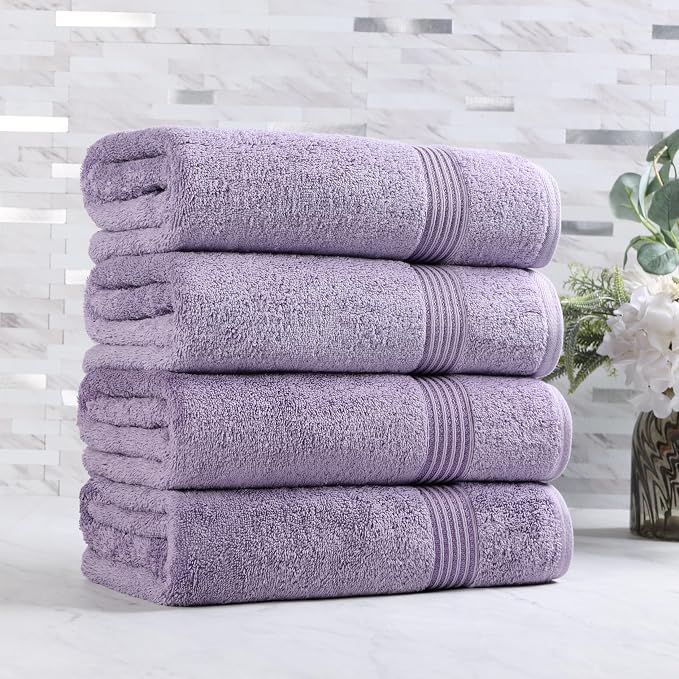 Superior Egyptian Cotton 4-Piece Bath Towel Set - Image 2