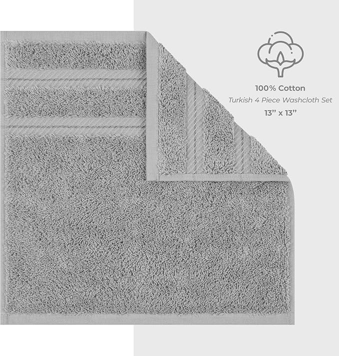 American Soft Linen Luxury Washcloths - Image 4