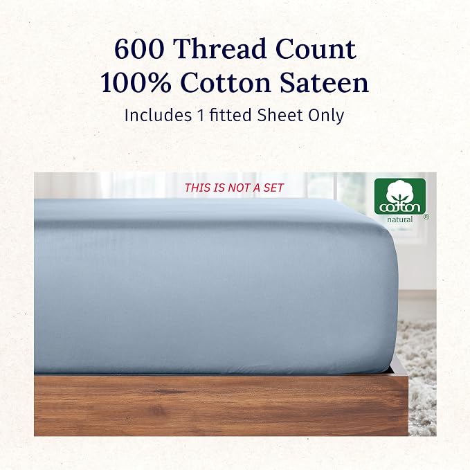 California Design Den Queen Size Fitted Sheet Only - Image 5