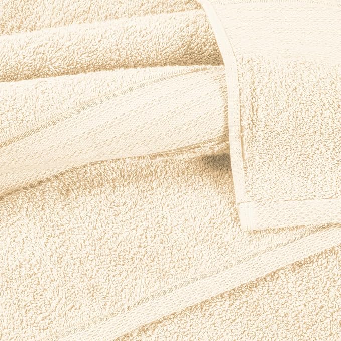 GLAMBURG 700 GSM Premium Cotton 2-Pack Oversized Extra Large Bath Sheet Set - Image 2