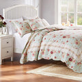Greenland Home Antique Rose 100% Cotton Heirloom-Quality Quilt Set, 4-Piece by GreenlandHome