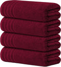 Avalon Towels Bath Towels Set of 4, Size 30 x 60 Inches, Highly Soft and by AvalonTowels