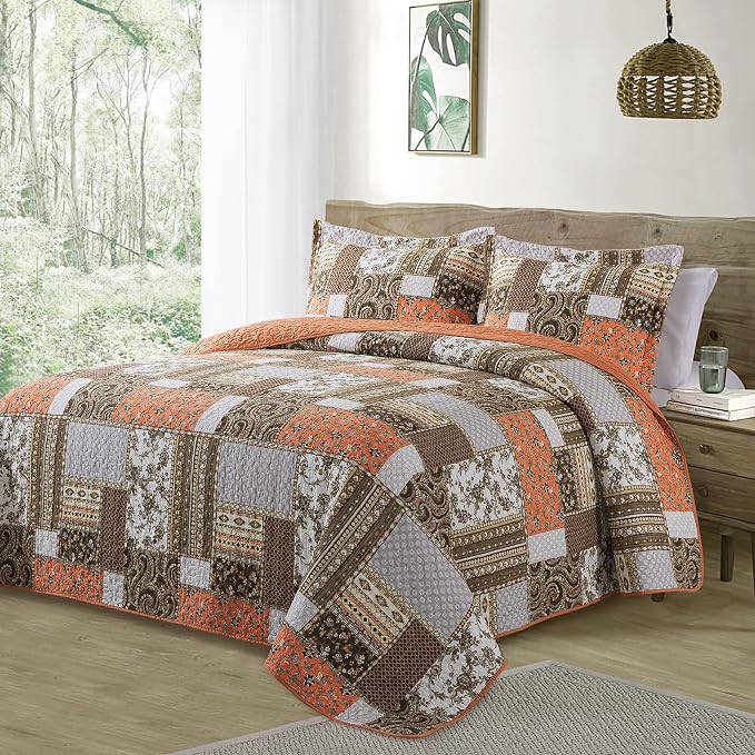 BEDIFANY Cotton Quilts King Size - Image 7