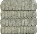 SKL Home CloudSoft Cotton Luxury 4 Pc Bath Towel Set by SKLHomebySaturdayKnightLtd