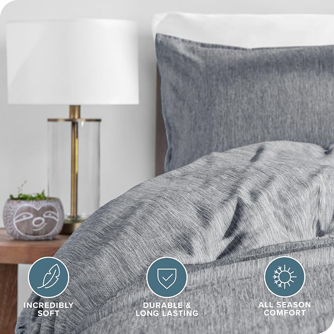 Bare Home Bedding Duvet Cover Queen Size - Image 3