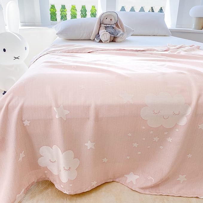 AmyHomie Cooling Blanket for Kids, Soft Comfy Summer Throw Blanket for Hot by AmyHomie