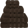 American Soft Linen Luxury 6 Piece Towel Set, 2 Bath Towels 2 Hand Towel 2 by AmericanSoftLinen