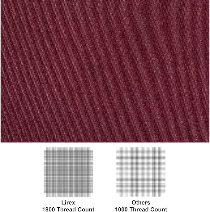 Lirex 2-Pack Queen Size Flat Sheet Set, Ultra-Soft Brushed 1800 Microfiber - Image 2