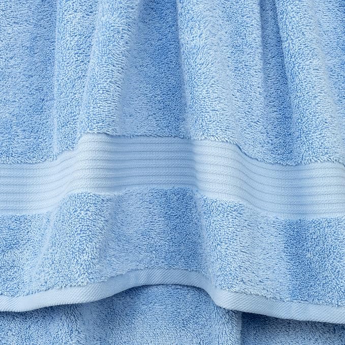Cotton Paradise 6 Piece Towel Set 100% Cotton Soft Absorbent Turkish Towels - Image 3