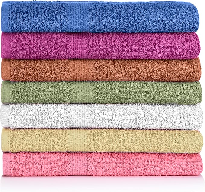 CrystalTowels 7-Pack Bath Towels by CrystalTowels