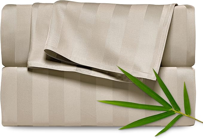 Pure Bamboo Split King Sheets, Genuine 100% Organic Viscose Derived from Bamboo by PureBamboo