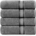 LANE LINEN 100% Cotton 4 Pack Bath Towels Set by LaneLinen