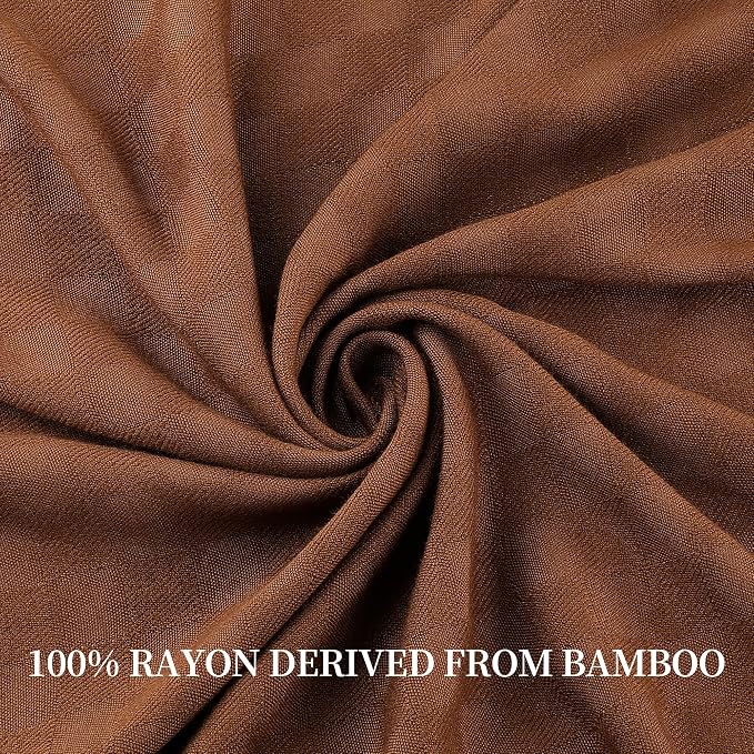 AmyHomie Cooling Blanket Queen Size, 100% Rayon Derived from Bamboo, Cool - Image 6