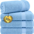 Cotton Paradise 4 Piece Turkish Bath Towels by UNITEDHOMETEXTILE