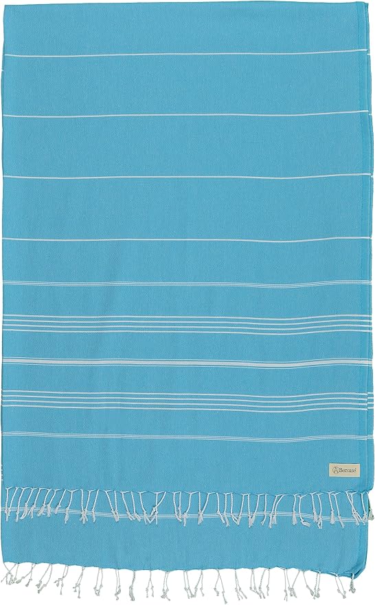 Bersuse Towels Anatolia XL Beach Blanket Throw Blanket Turkish Towel 100% by Bersuse