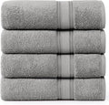 Lane Linen 100% Cotton Bath Sheets Set of 4 by LaneLinen