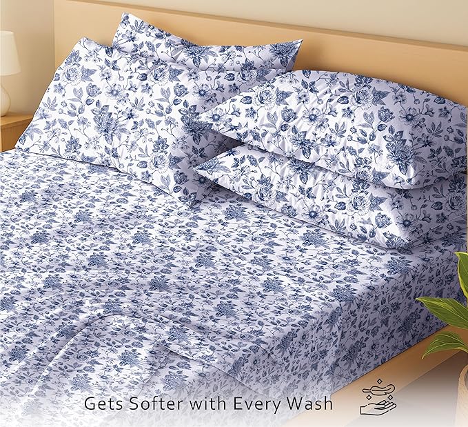 RUVANTI 4 Pcs Cotton Sheets - Image 3