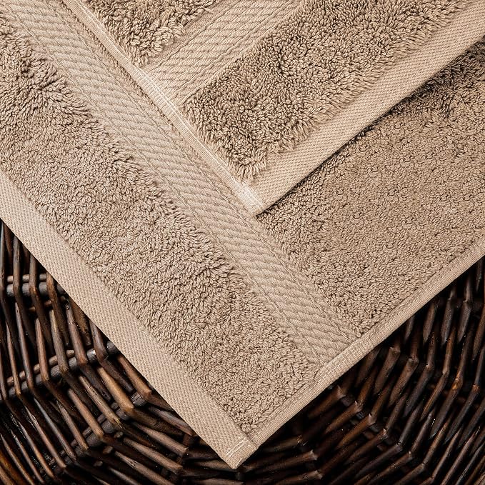 Superior Egyptian Cotton Pile 10 Piece Towel Set, Includes 2 Bath, 4 Hand - Image 4