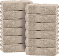 White Classic Wealuxe Taupe Hand Towels by WhiteClassic