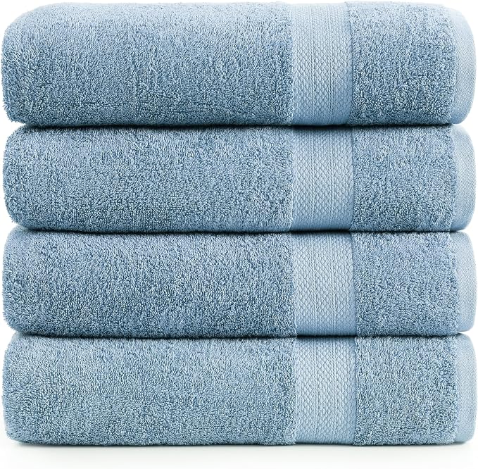 LANE LINEN 100% Ring Spun Cotton Bath Sheets by LaneLinen