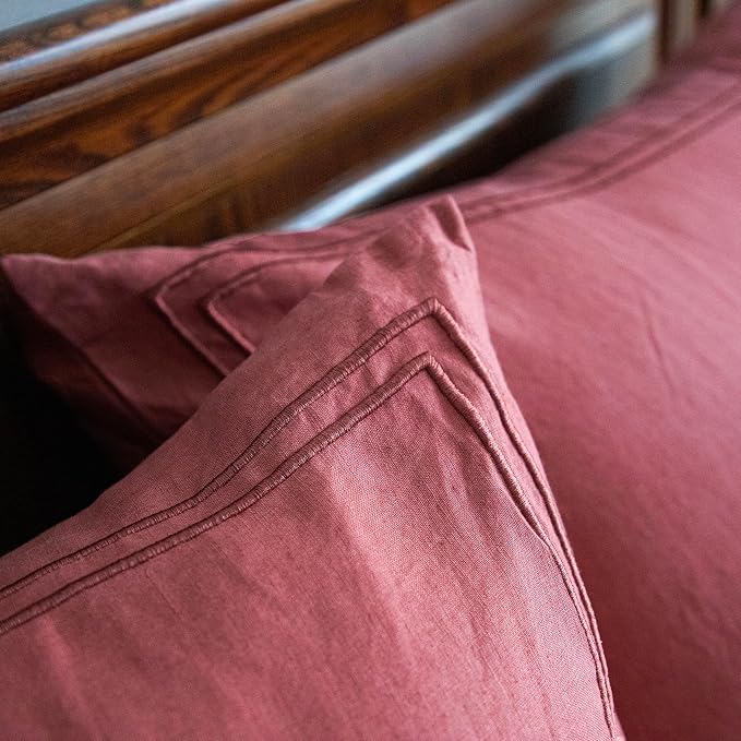 Simple&Opulence 100% French Linen Euro Shams - Image 9