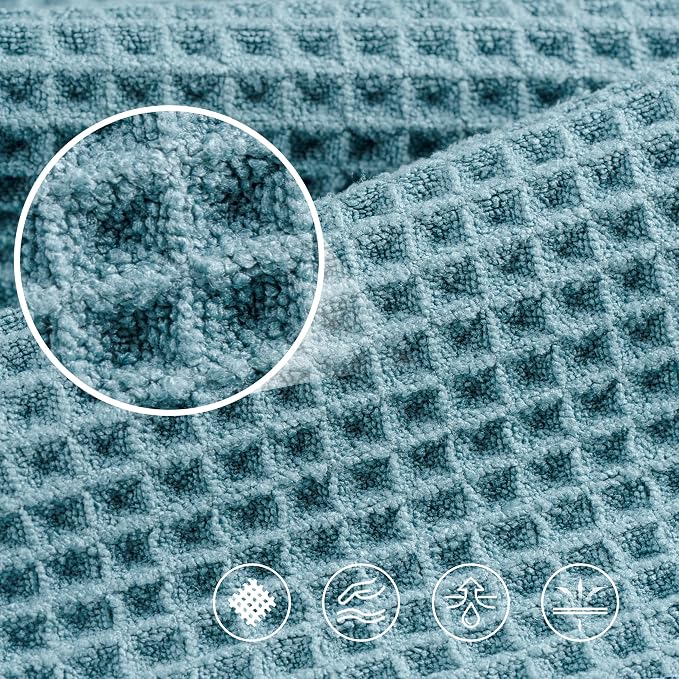 POLYTE 430 GSM Microfiber Oversize Quick Dry Lint Free Bath Towel, 60 x 30 in - Image 5