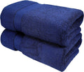 GLAMBURG 700 GSM Premium Cotton 2-Pack Oversized Extra Large Bath Sheet Set by GLAMBURG