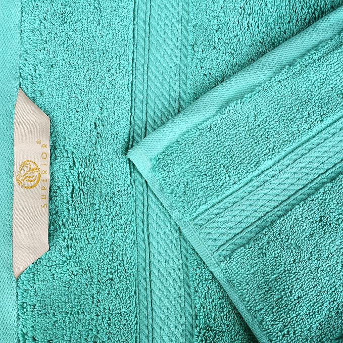 Superior Egyptian Cotton Pile Bath Towel Set of 4, Ultra Soft Luxury Towels - Image 7