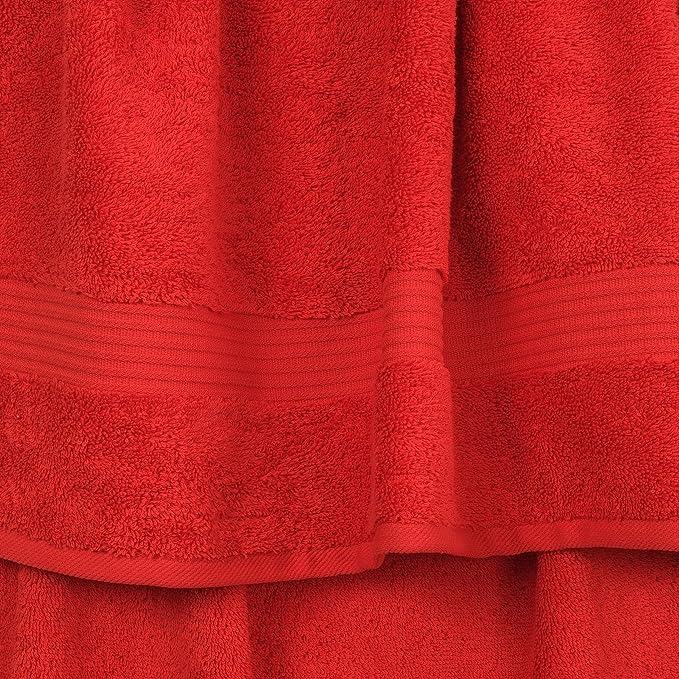 Cotton Paradise 6 Piece Towel Set, 100% Cotton Soft Absorbent Turkish Towels - Image 3