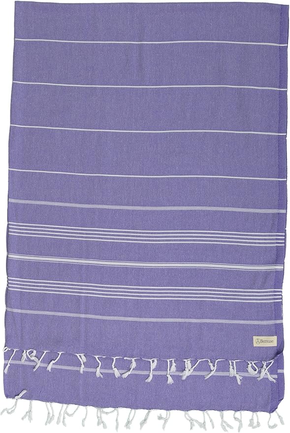 Bersuse Towels Anatolia XL Beach Blanket Throw Blanket Turkish Towel 100% by Bersuse