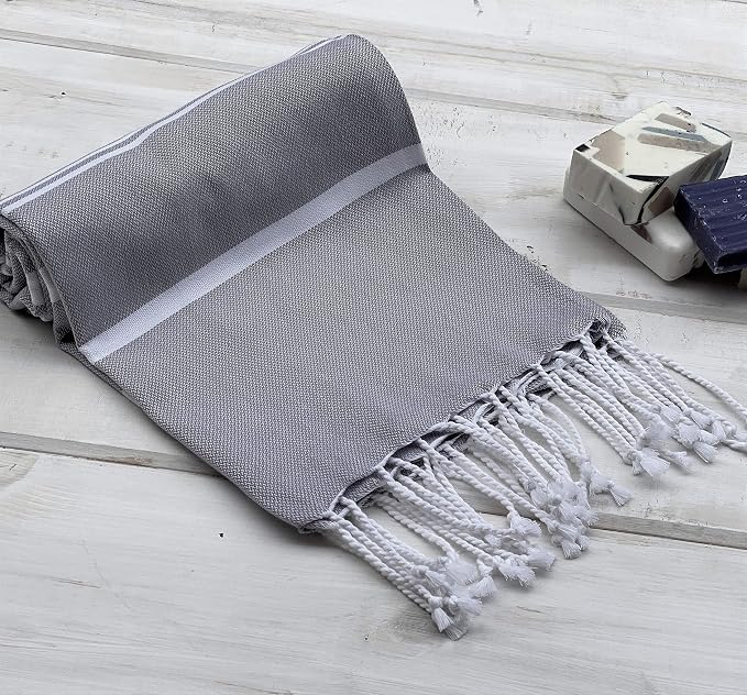 Beach Towel 100% Cotton Turkish Beach Towel Adult 38x70 Inch Pre-washed - Image 2