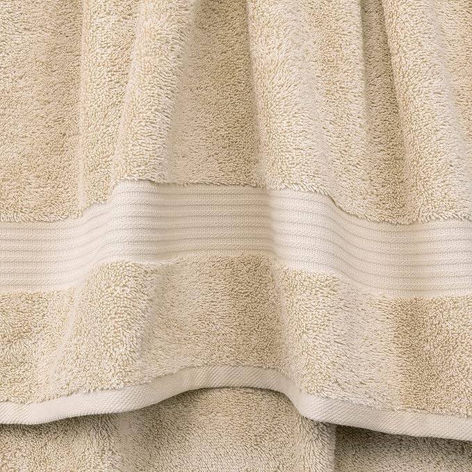 Cotton Paradise 6 Piece Towel Set, 100% Cotton Soft Absorbent Turkish Towels - Image 3