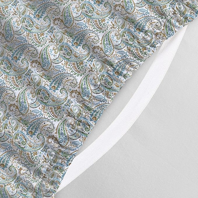 Elegant Comfort Luxury Soft Bed Sheets Paisley Pattern - Image 4