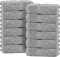 White Classic Light Gray Hand Towels by WhiteClassic