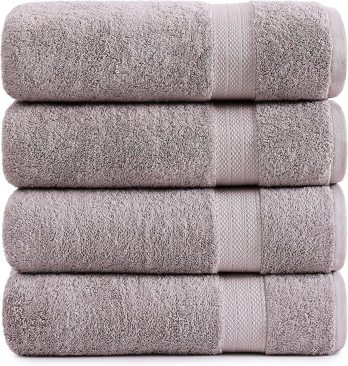 LANE LINEN Bath Towel Set of 4 PC by LaneLinen