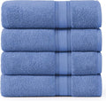 LANE LINEN 100% Cotton 4 Pack Bath Sheets by LaneLinen