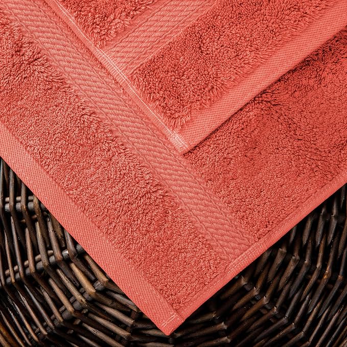 SUPERIOR Egyptian Cotton Pile 10 Piece Towel Set, Includes 2 Bath, 4 Hand - Image 4