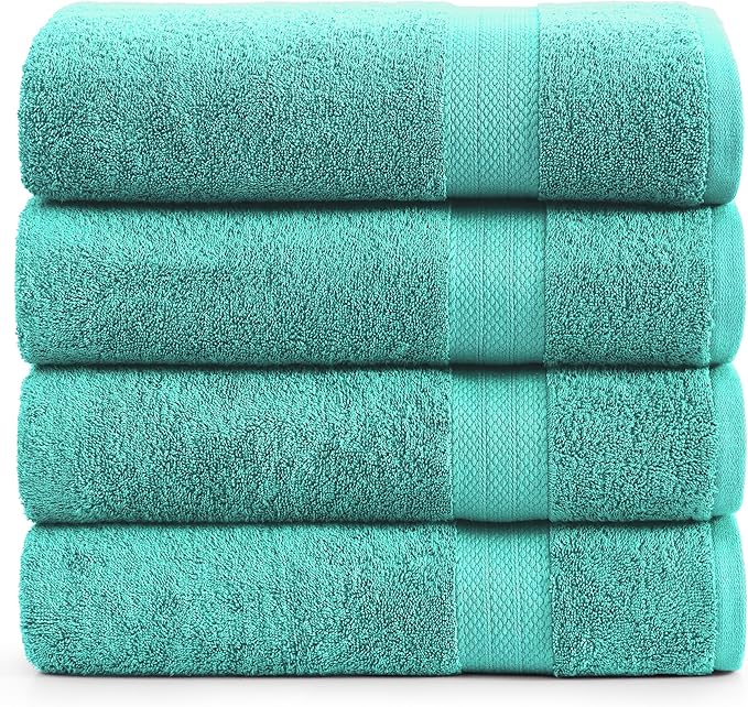 LANE LINEN Bathroom Towels Set- 100% Cotton Luxury Bath Towels by LaneLinen