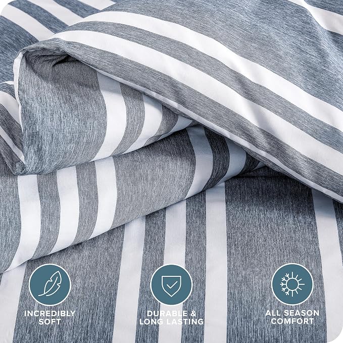 Bare Home Bedding Duvet Cover Queen Size - Image 3